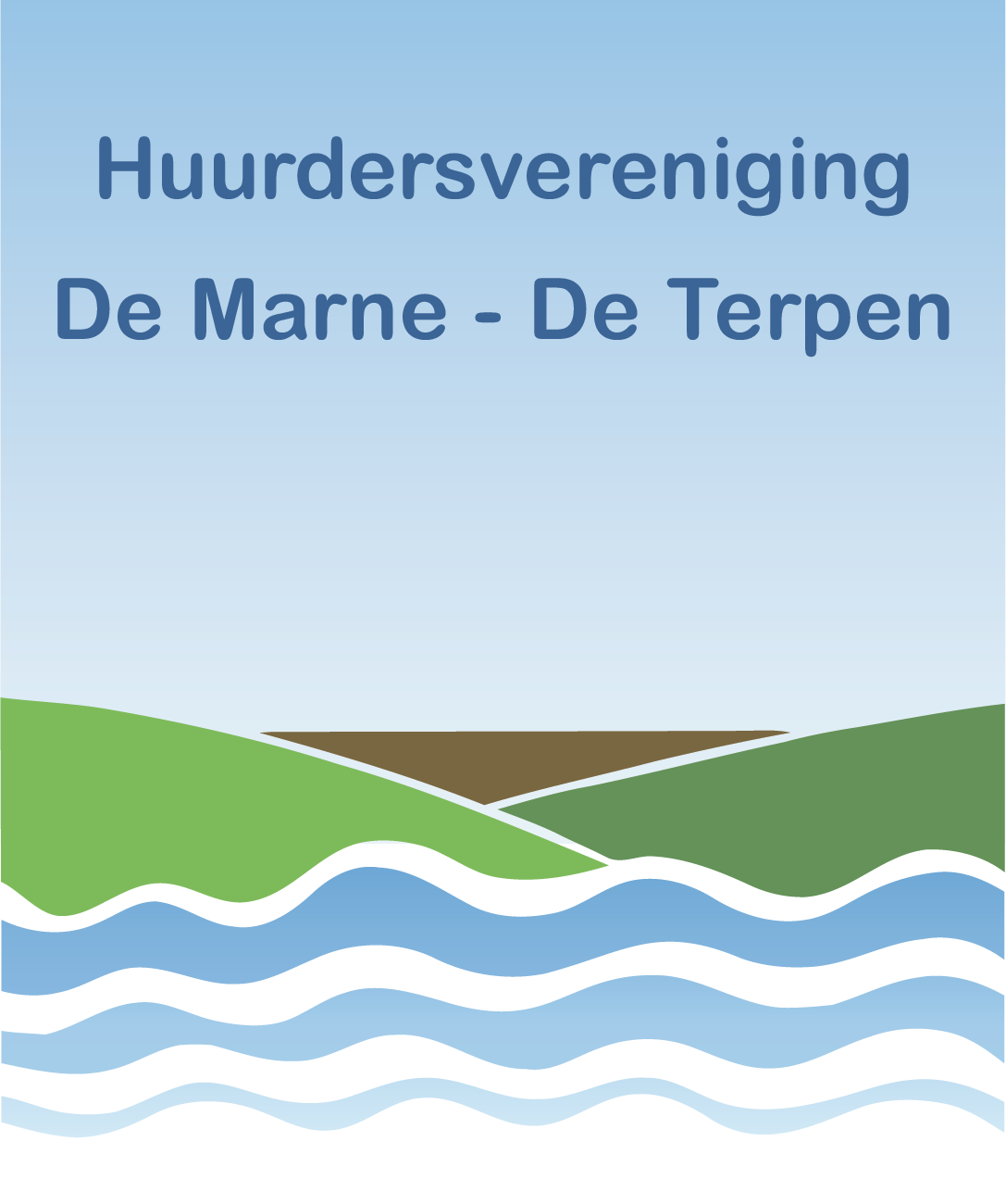 Logo Huurdersvereniging De Marne de Terpen